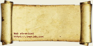 Jana Cilić vizit kartica